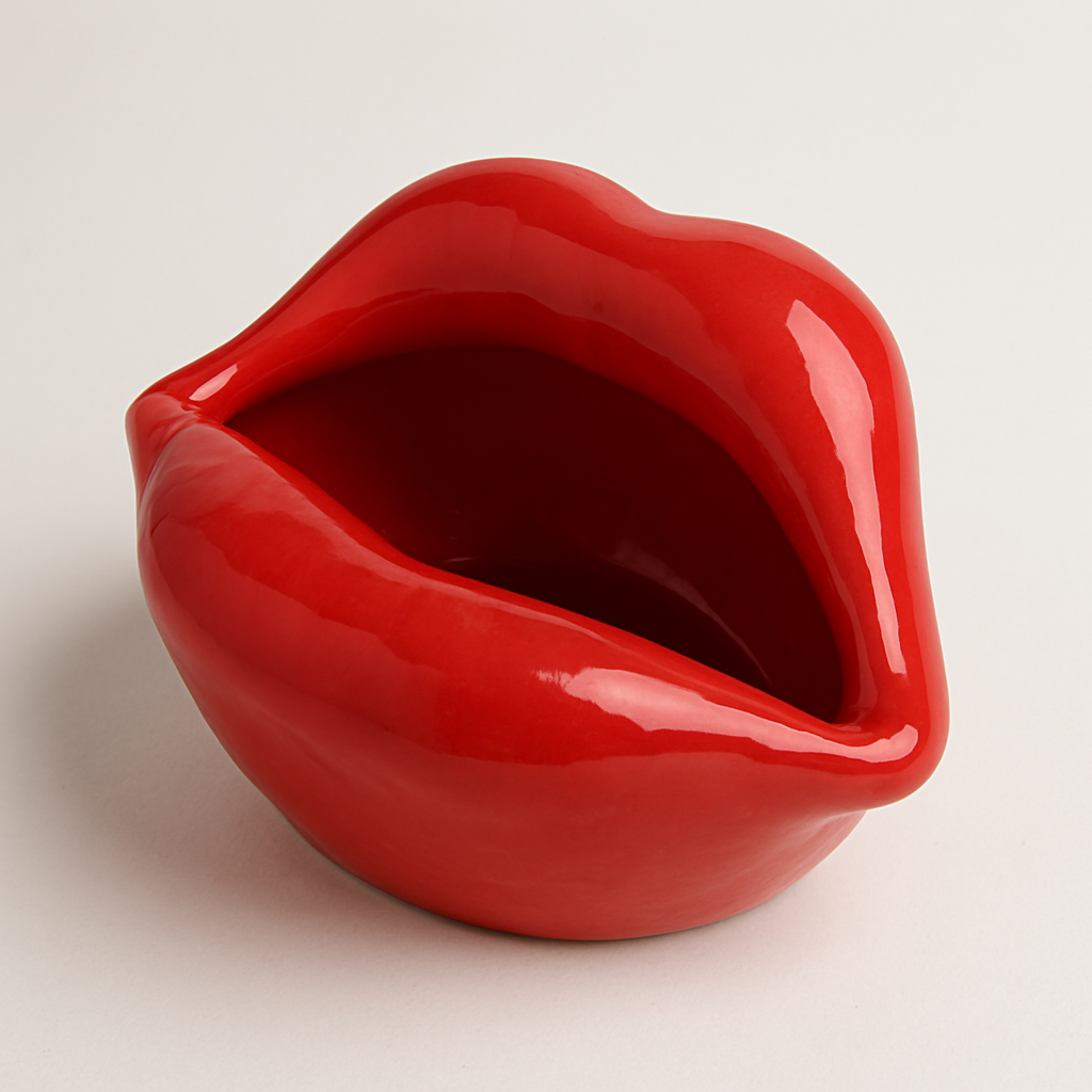 Lips Ceramic Ashtray