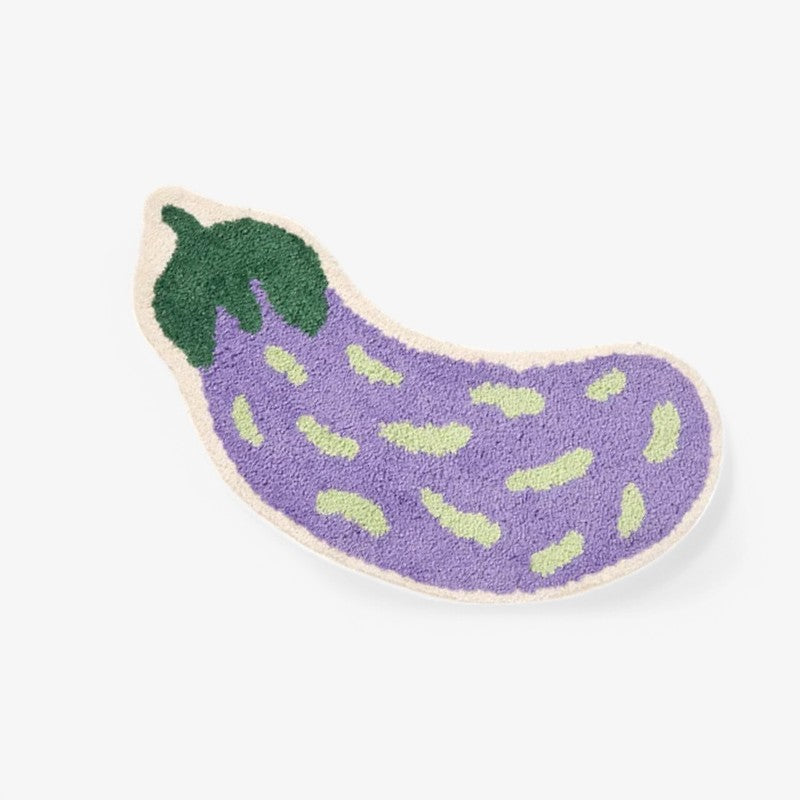 "The Eggplant" Bath Mat