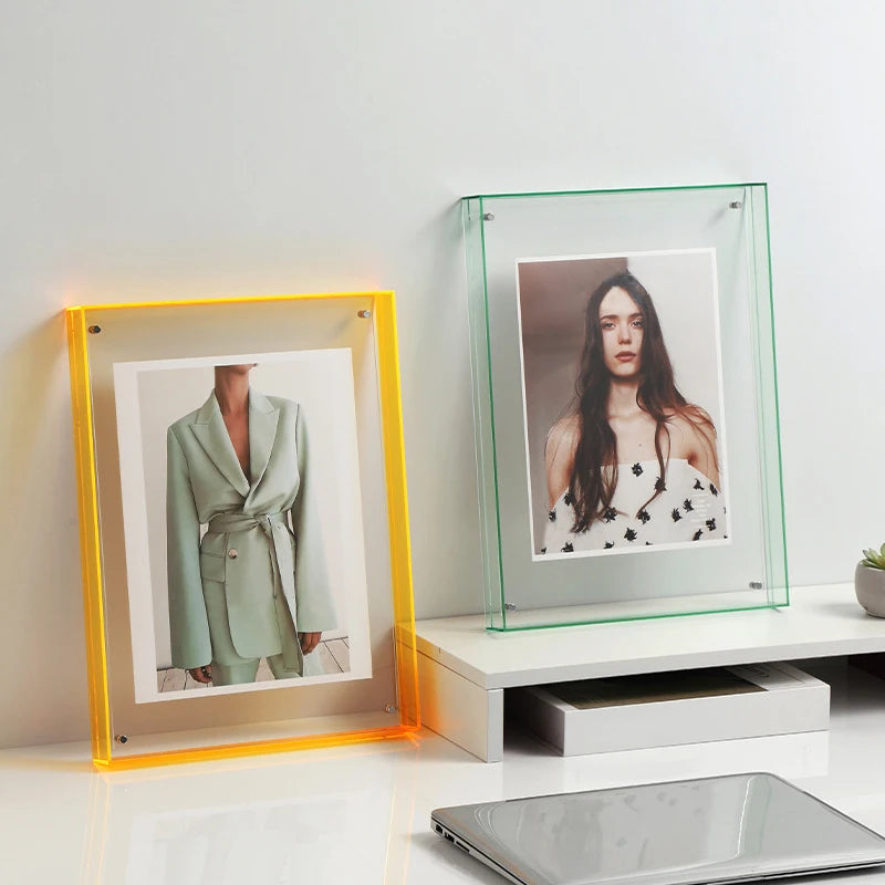 Chromatic Acrylic Photo Frames
