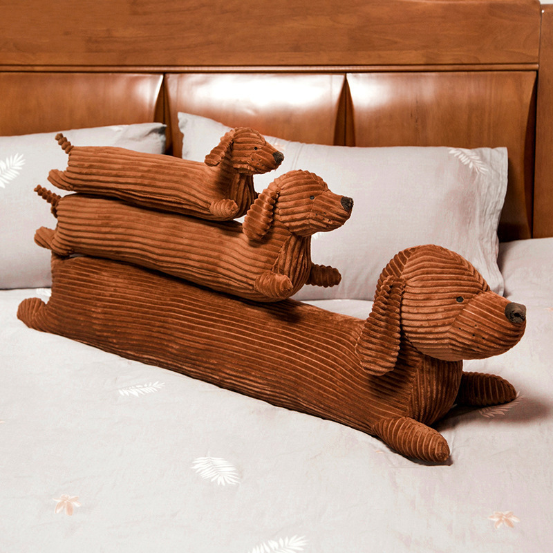 'Long Boy' Corduroy Dachshund Pillow