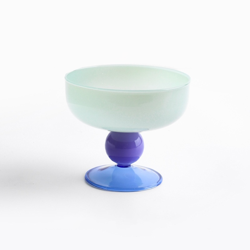 3-Tone Borosilicate Glass Desert Cups