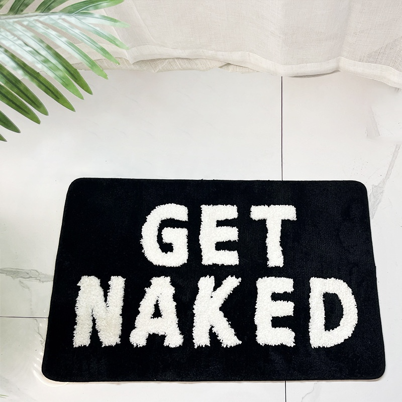 Colourful Get Naked Bath Mat