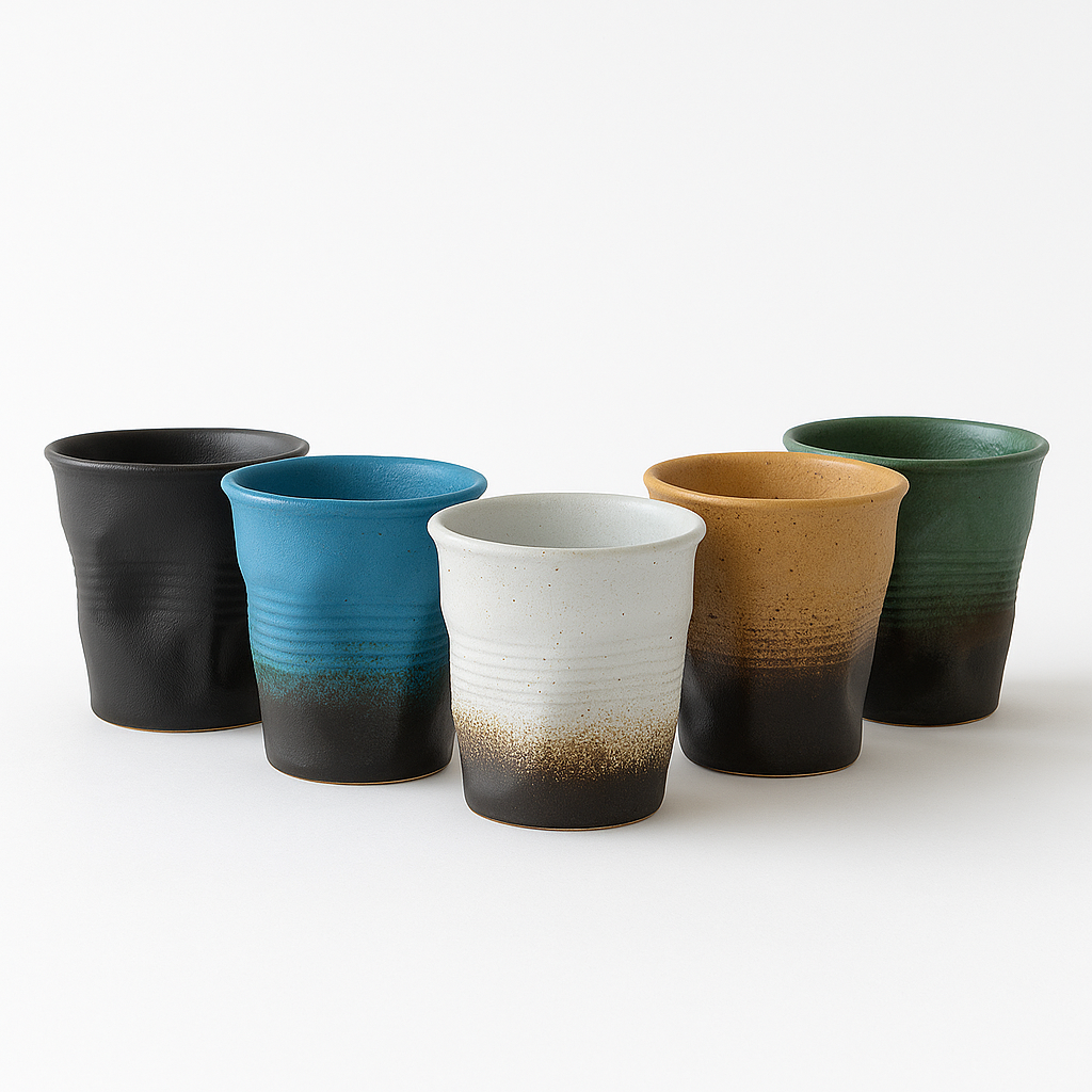 Unique Wonky Ceramic Coffee Mugs