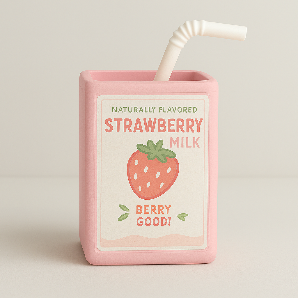 Juice Box Shaped Plant Pot