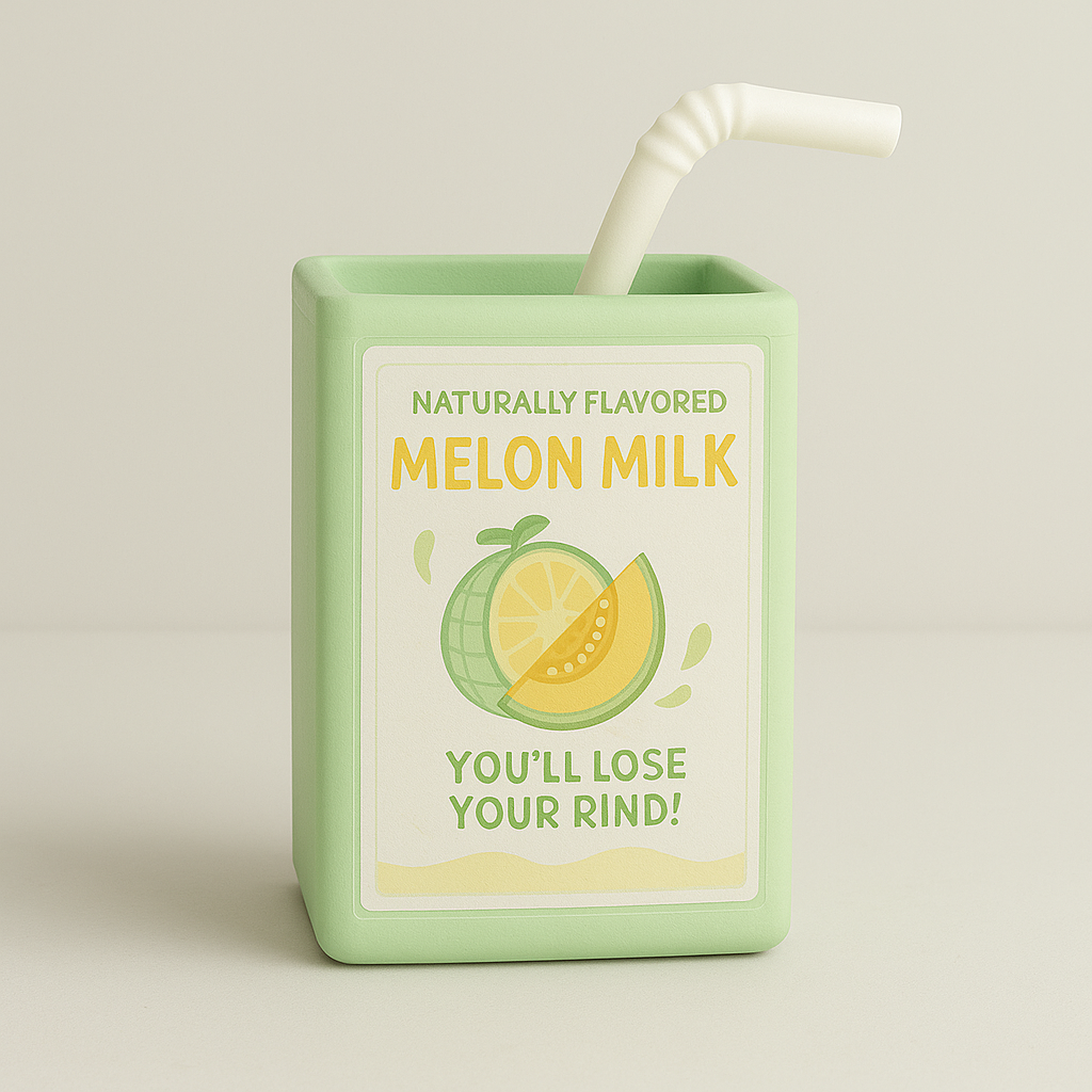 Juice Box Shaped Plant Pot