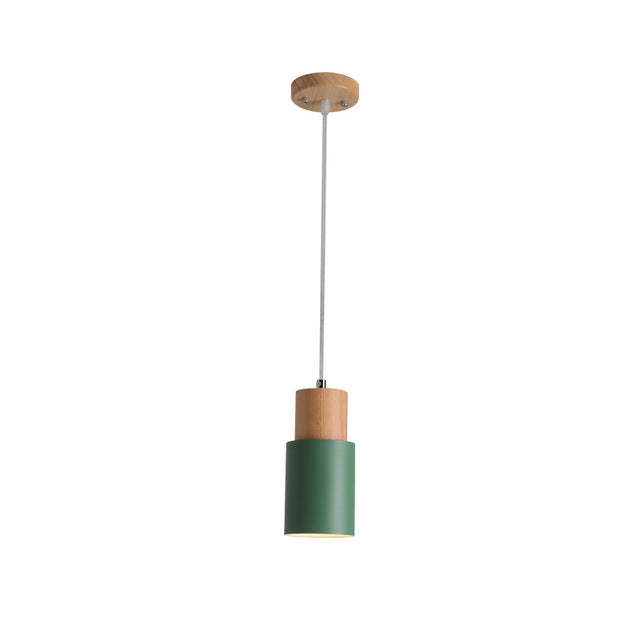 Variant image for Black Scandinavian Pendant Light with Adjustable Cord – Minimalist Kitchen Hanging Light in Multiple Colors-4