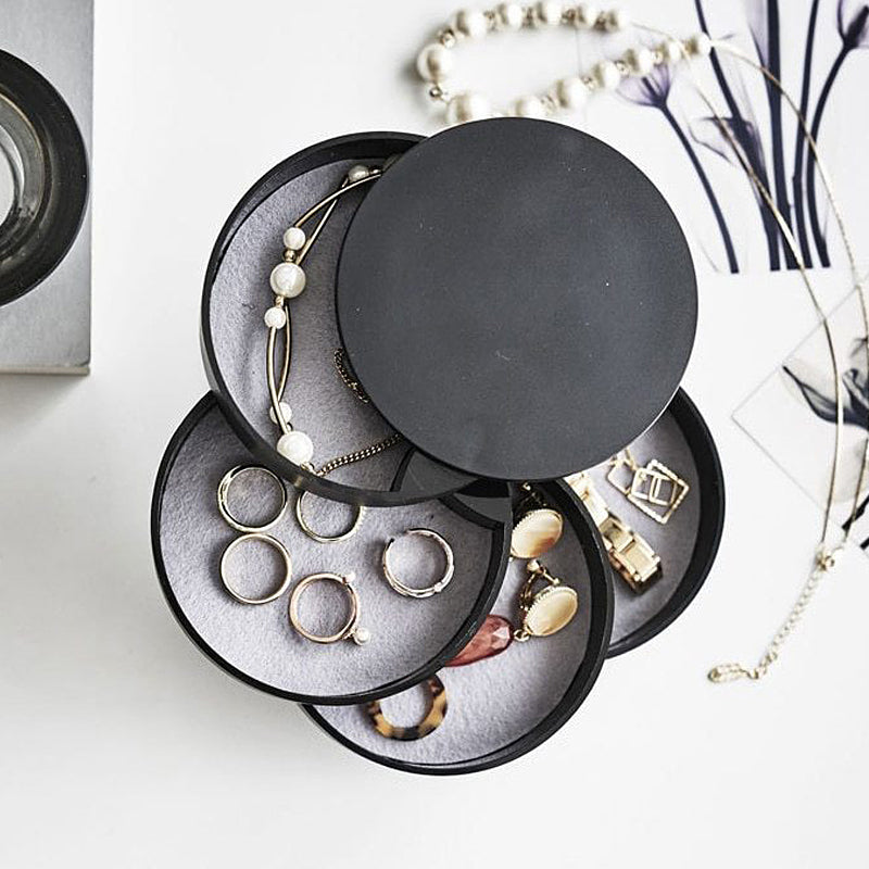 4-Tier Rotating Jewellery Organiser