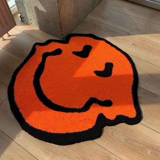 Trippy Smile - Handmade Tufted Rug