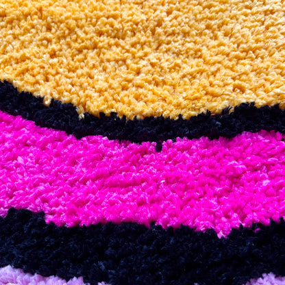 Cherry Bomb - Handmade Tufted Rug