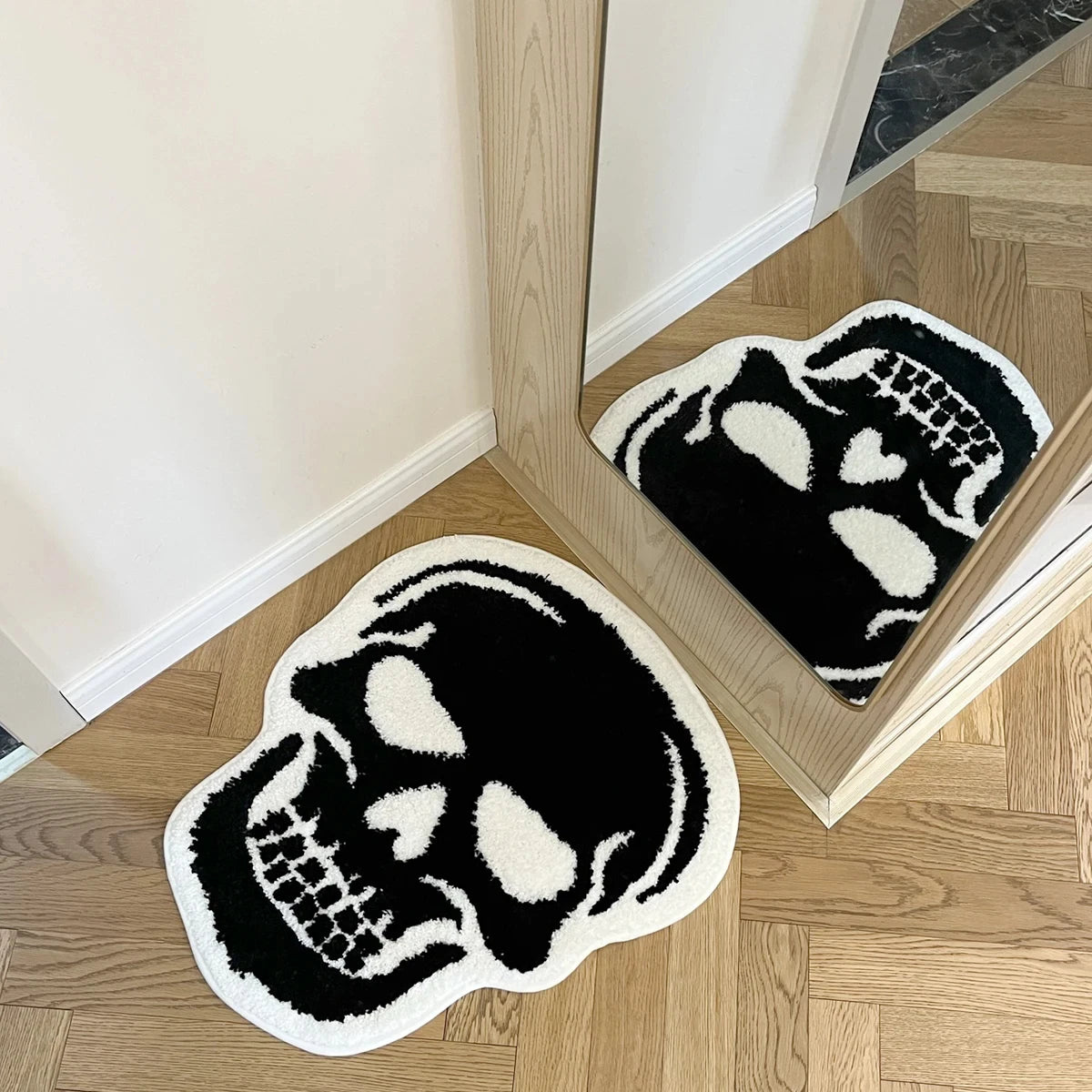 Skull - Handmade Tufted Rug