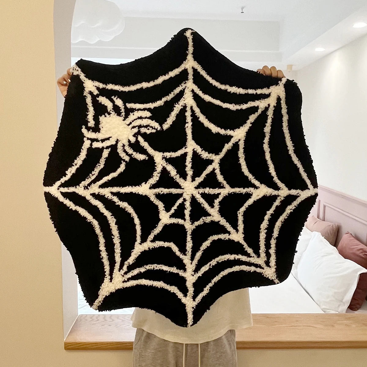 Spider Web - Handmade Tufted Rug