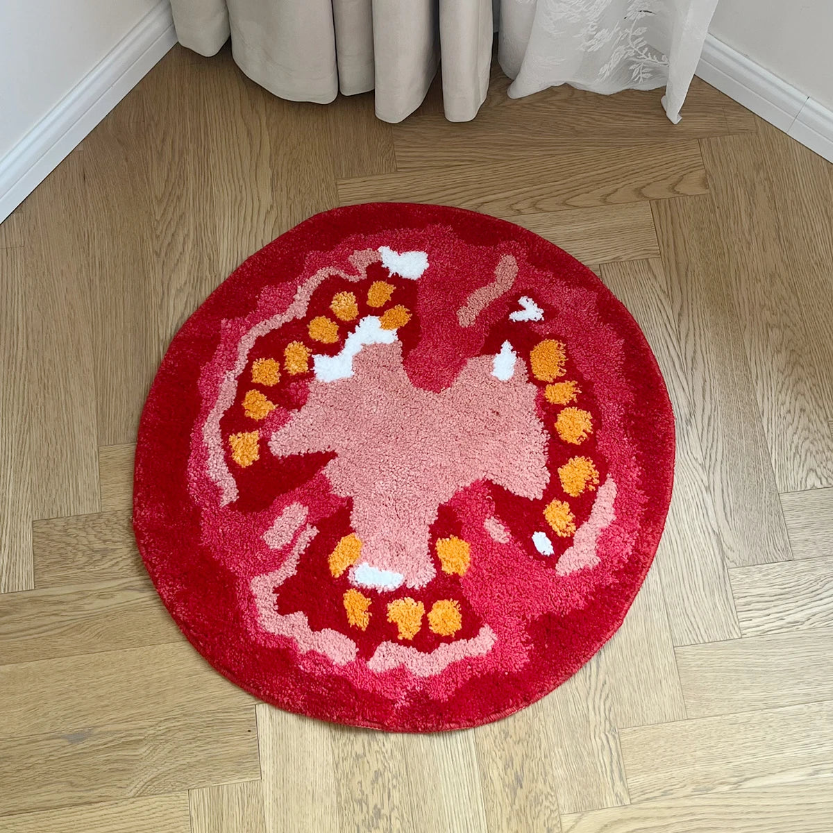 Tomato - Handmade Tufted Rug