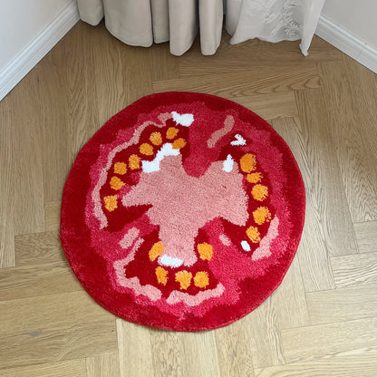 Tomato - Handmade Tufted Rug