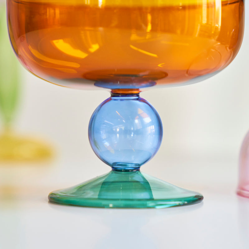 3-Tone Borosilicate Glass Cup for Cocktails and Desserts – 103mm Diameter, Dishwasher Safe, Modern Design-6
