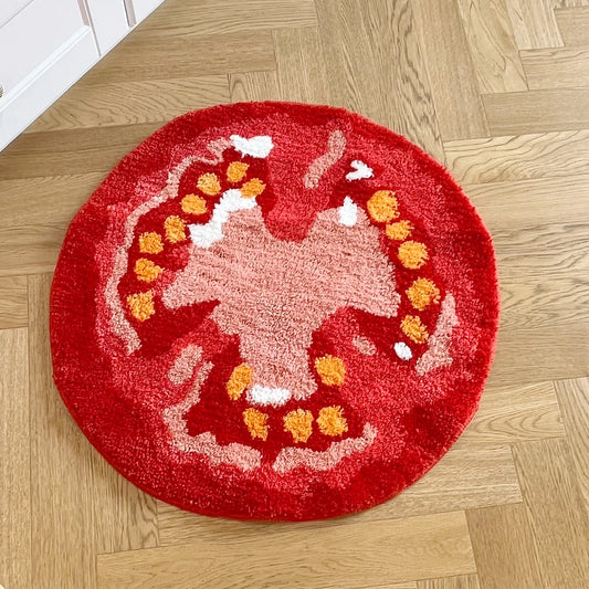 Tomato - Handmade Tufted Rug