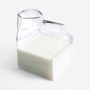 Modern Borosilicate Glass Milk Carton
