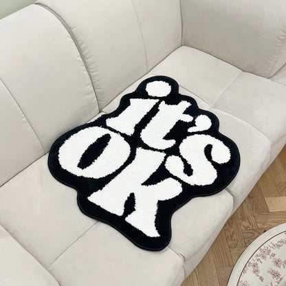 It's OK - Handmade Tufted Rug