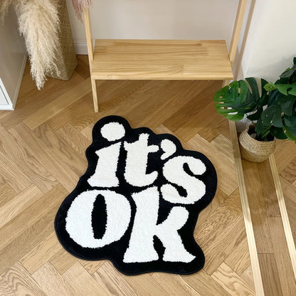 It's OK - Handmade Tufted Rug