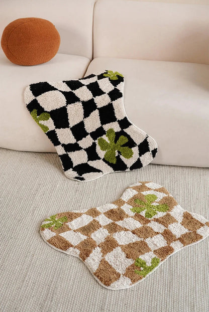 Checkerboard Carpet - Handmade Tufted Rug