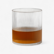 Japanese Style Striped Whisky Glass
